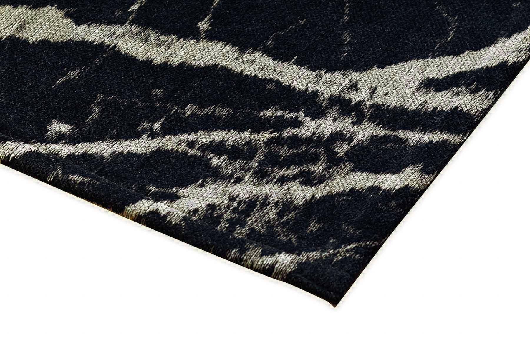 Moderner Teppich PIETRA BLACK - Waschbarer Teppich – Bild 4